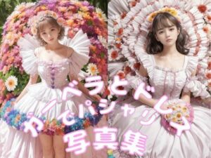 ガーベラとドレスでパシャリ写真集(666のAI美女倶楽部) [d_453778]