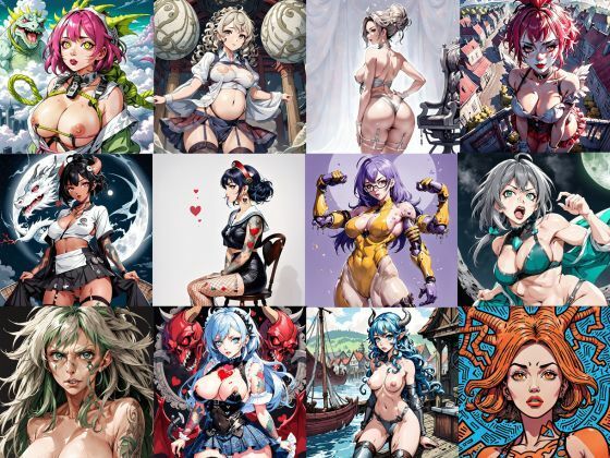 500枚 同じの無し ワンショット単発アニメ画像詰め合わせ福袋エロCGイラスト集 Vol.07(クリムト画廊) [d_455596]