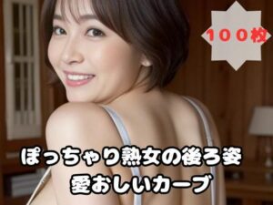 ぽっちゃり熟女の後ろ姿 愛おしいカーブ(熟女太郎) [d_456111]