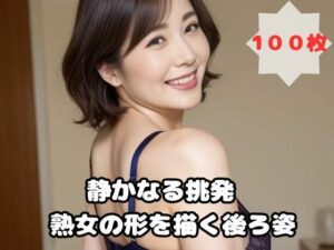 静かなる挑発 熟女の形を描く後ろ姿(熟女太郎) [d_456140]