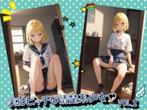 実はビッチな清楚系少女VOL.2(panpanyama＋3D) [d_456688]