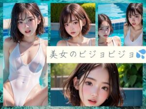 美女のビジョビジョ？(おしくらまんじゅう) [d_457922]