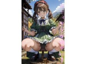 ロリィタ少女の街中脱糞(こがねトワイライト) [d_458610]