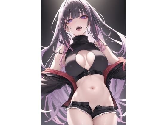 ドラキュラ少女(AIの絵筆) [d_458919]