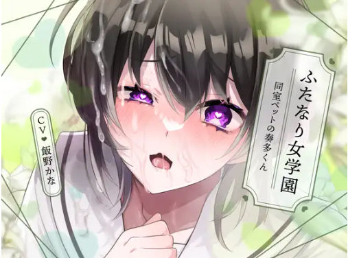 【無知×全校見せつけえっち×ふたなり女子攻め】ふたなり女学園〜同室ペットの奏多くん〜【KU100/飯野かな】(スミレのほね) [d_459301]