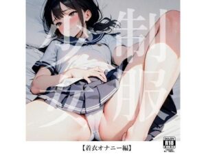 制服少女【着衣オナニー編】(電脳戯画) [d_459731]