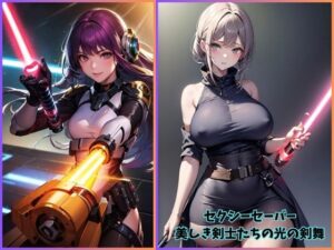 セクシーセーバー:美しき剣士たちの光の剣舞(夢幻出版【イラスト】2) [d_460209]