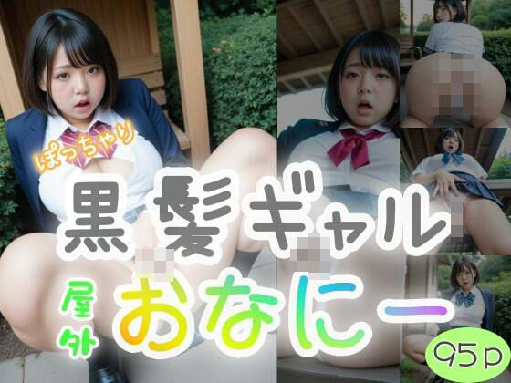 ぽっちゃり黒髪ギャル屋外おなにー（95p）(夜行三輪車) [d_461418]