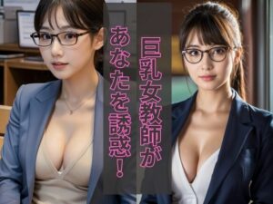 巨乳女教師があなたを誘惑！イケない関係に_AIグラビア写真集(夢幻イメージ) [d_461434]