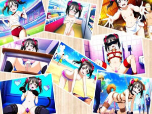 矢澤にこの100万円チャレンジ シチュ8個 前後編5枚ずつ80枚(oziru@aiart) [d_461620]