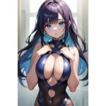 フェチ向け競泳立ち姿ボリューム編(ムクるかちゃん) [d_461721]