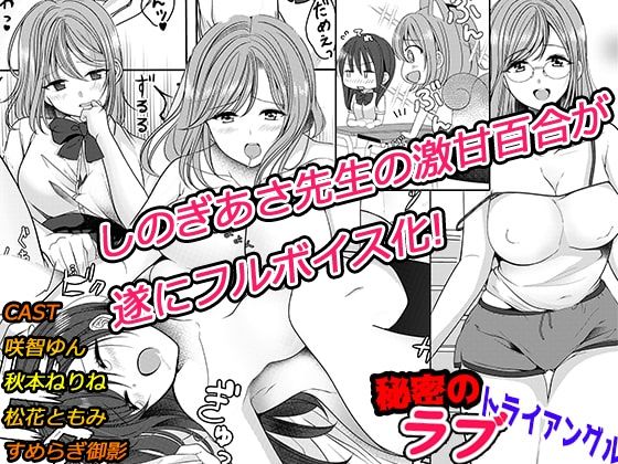 秘密のトライアングルラブ【ボイス付き】(MEGAMI Battle) [d_461843]