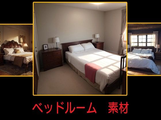 ベッドルーム 素材(豊川内角) [d_462540]