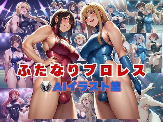 ふたなりプロレス(8ball-ai-art) [d_463176]