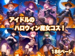 アイドルのハロウィン魔女コス！(らいん) [d_464263]