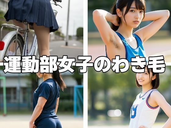 運動部女子のわき毛(もう限界) [d_465425]