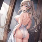 後ろ姿背中美女画像集(postbl) [d_465876]