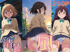 清楚JK風チラ(白水亭) [d_466110]