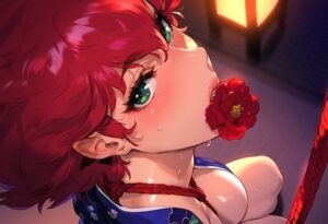 縛られK嬢 副題:これは訓練です！ Tounded Miss K Deputy title: This is a training！(湿気た鵜と巣) [d_466544]