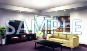 【背景素材】リビング（6052_bg13）【時間差分あり】(XERO) [d_467535]