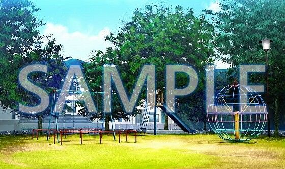 【背景素材】公園（6052_bg15）【時間差分あり】(XERO) [d_467540]