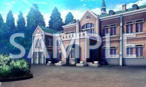 【背景素材】豪邸（6069_bg16）【時間差分あり】(XERO) [d_468152]