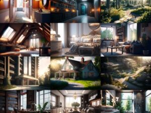 【超リアルな家や室内の背景】著作権フリーの高解像度画像（100枚）(Game Material Store) [d_266784]