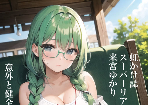 虹かけ誌 脱衣麻雀 イラスト集7 スーパーリアル麻雀PVI 来宮ゆかり 意外と健全なイラスト集です(九情承太郎商店) [d_324746]