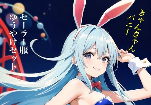 虹かけ誌 きゃんきゃんバニー セーラー服ゆうやけセット(九情承太郎商店) [d_328110]