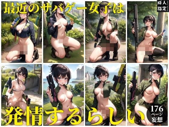 最近のサバゲー女子は発情するらしい(ちゅっぱちゃっぷす) [d_378307]