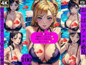 おっぱいフェチ必見淫乱過ぎる人妻たち下着の下の秘肉(ほサークル) [d_382673]