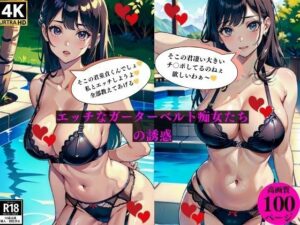 エッチなガーターベルト痴女たちの誘惑(にサークル) [d_384225]