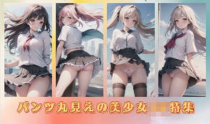 パンツ丸見えの美少女JK特集(伝説のAI企画) [d_387559]