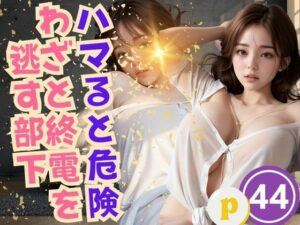 ハマると危険 わざと終電を 逃す部下(秋子) [d_387588]