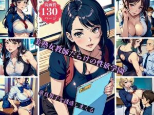 美熟女教師だらけの性欲学園童貞男子を誘惑しまくる(ちサークル) [d_392099]