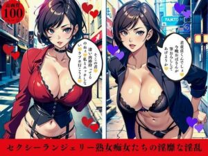 セクシーランジェリー熟女痴女たちの淫靡な淫乱(AI美女LABO.7) [d_410763]
