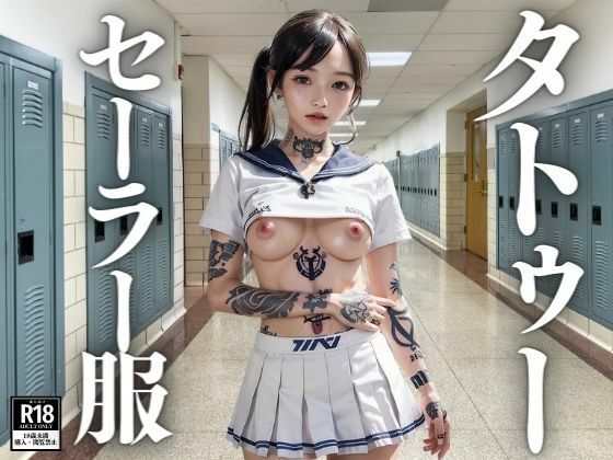 タトゥーセーラー服(ぬらりひょん) [d_412402]
