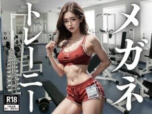 ジムでトレーニングするメガネ女子たち(にょわんぴ) [d_413320]