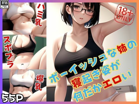 普段はボーイッシュな姉の寝起き姿が何だかエロいのは気のせい？(ぽんぽんエロス) [d_414816]