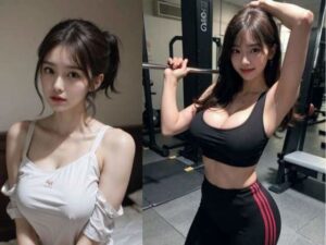 ドキドキの15分間(AI美女写真集) [d_419541]