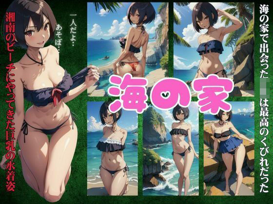 海の家でまさかのJK青姦！湘南のプライベートビーチにやってきた水着JK(痴女ステンドグラス) [d_420136]