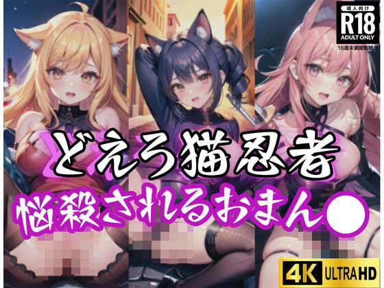 どエロ猫忍者！悩殺されるおまん●に挿れてみませんか？(エロの神様) [d_427829]