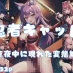 忍者キャット「真夜中に現れた変態猫娘」(エロの神様) [d_427831]