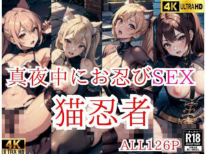 真夜中に猫忍者とお忍びSEX(starking) [d_428236]