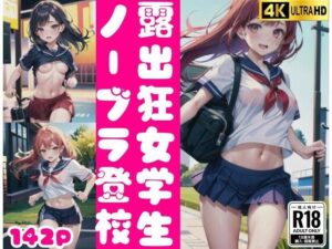 露出狂女学生はノーブラ登校(新宿4丁目) [d_429876]