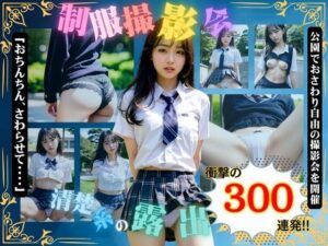 露出系・制服撮影会 Vol1.清楚系モデル編(痴女ステンドグラス) [d_430078]