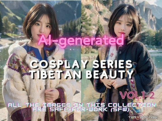 AI生成 チベット美女グラビア Vol.1-2(美伝プロジェクト) [d_438060]