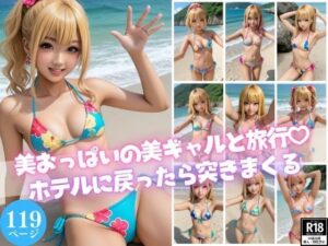 美おっぱいの美ギャルと旅行？【ホテルに戻ったら突きまくる】(AIラブ4) [d_441438]