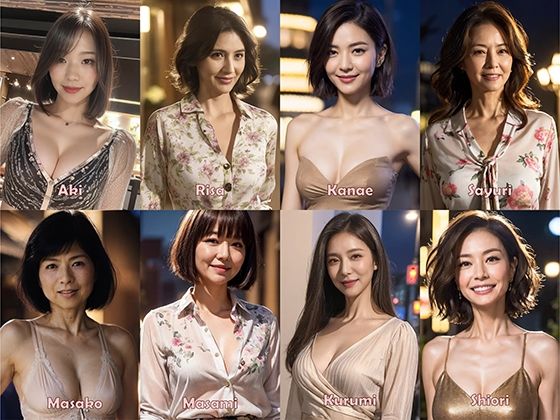 【AI】オトコにまたがり快楽を貪る美女(熟女コレクション) [d_466163]