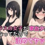 クラスの女子が家出少女になっていたので泊めてヤッタ(コノコモアノコモ) [d_466522]